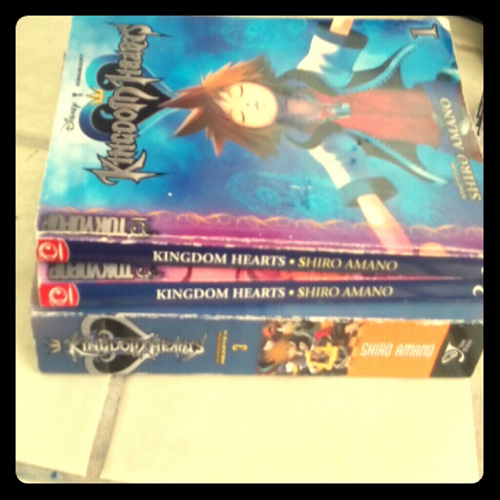 Kingdom hearts Manga trilogy